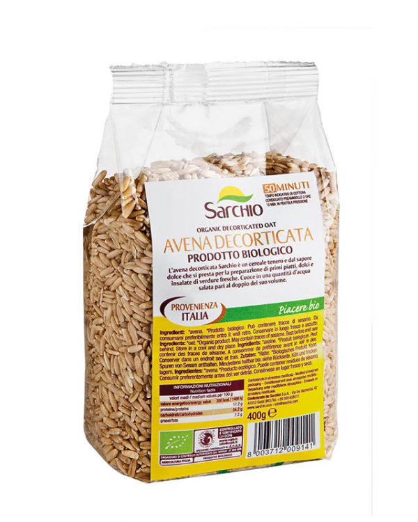 Decorticated Oat (Avena Decorticata) (400gr.) by Sarchio | Midway ...