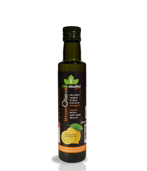Flavored Extra Virgin Olive Oil Lemon (250ml.) by Bioitalia | Midway